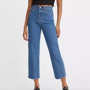 Levis Ribcage Straight Jeans